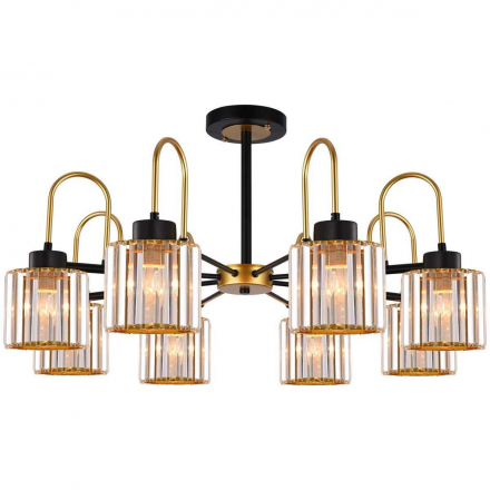 Люстра Illumico IL1305-8CPA-29 BK GD