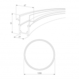Встраиваемый шинопровод Elektrostandard Slim Magnetic 85159/00 a066496