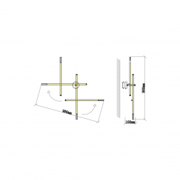 Бра Vele Luce Corda VL5534W34