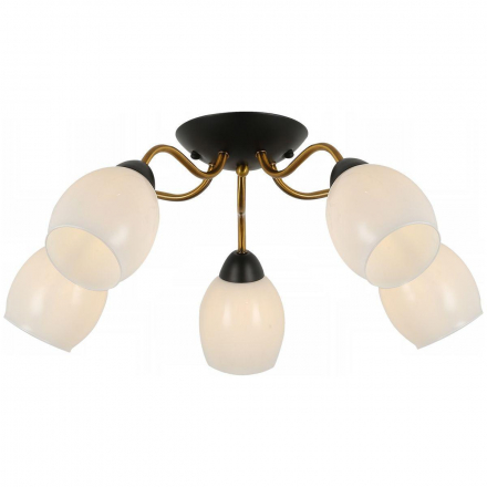Потолочная люстра Illumico IL8193-5COU-79 BK GD