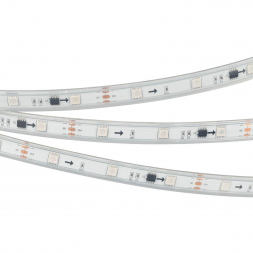 Светодиодная влагозащищенная лента Arlight 7,2W/m 30LED/m 5060SMD разноцветная 5M SPI-P-B30-12mm 12V RGB-PX3 026370(3)