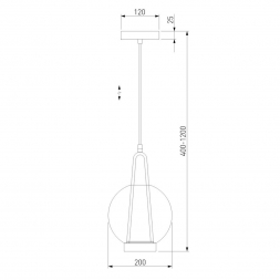 Подвесной светодиодный светильник Eurosvet Frasco 50267/1 LED синий
