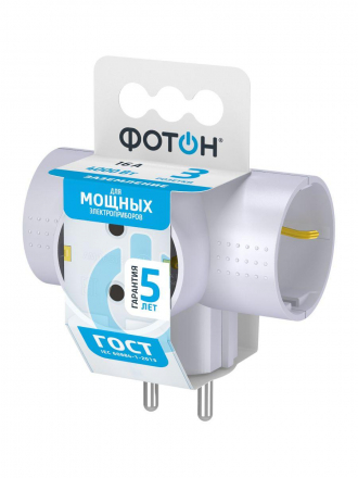 Сетевой разветвитель Фотон 3гн м с/з АМ 16-3Т 22846