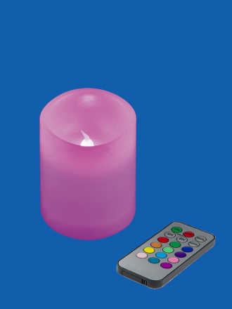 Фигурка светодиодная «Свеча» 7,5х10см Uniel ULD-F052 RGB RC Candle UL-00007258