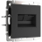 Розетка Werkel двойная Ethernet RJ-45 черный матовый W1182208 4690389157004