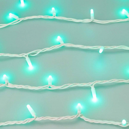 Уличная светодиодная гирлянда Ardecoled нить 24V разноцветная ARD-String-Pro-10000-White-100Led-Milk-Live RGB-DMX 031756