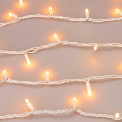 Уличная светодиодная гирлянда Ardecoled нить 24V разноцветная ARD-String-Pro-10000-White-100Led-Milk-Live RGB-DMX 031756