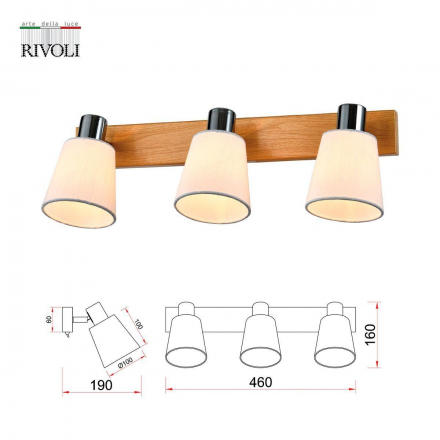 Спот Rivoli Lachrimae 7063-703 Б0055007