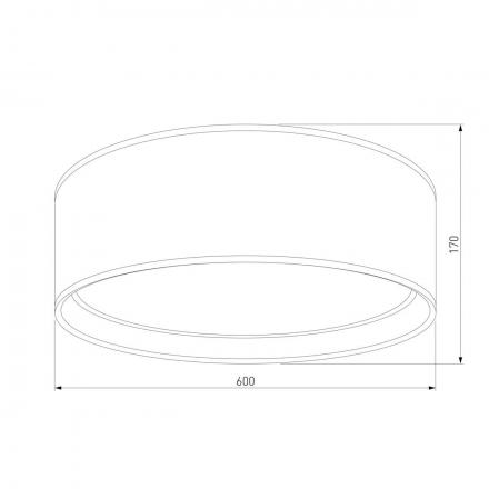 Потолочный светильник TK Lighting 3433 Bilbao White Gold