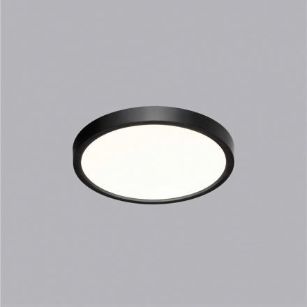 Настенно-потолочный светодиодный светильник Sonex Mitra Alfa Black 7660/18L