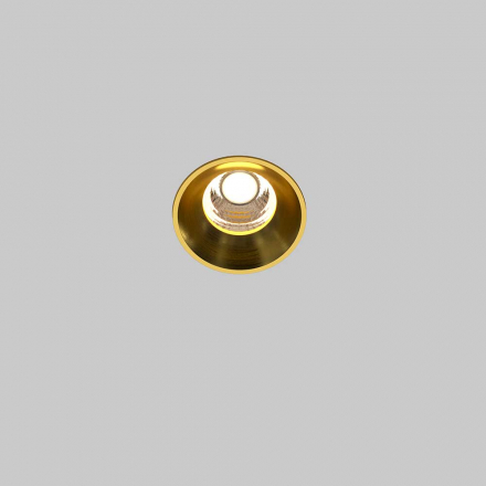 Встраиваемый светодиодный светильник Maytoni Round DL058-7W3K-TRS-BS
