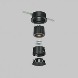 Встраиваемый светодиодный светильник Maytoni Technical Wise DL057-7W4K-B