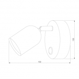 Спот TK Lighting 3278 Top Graphite
