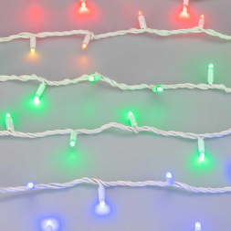 Уличная светодиодная гирлянда Ardecoled нить 24V разноцветная ARD-String-Pro-10000-White-95Led-Live RGBW-DMX 031753