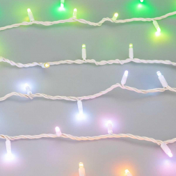 Уличная светодиодная гирлянда Ardecoled нить 24V разноцветная ARD-String-Pro-10000-White-95Led-Live RGBW-DMX 031753
