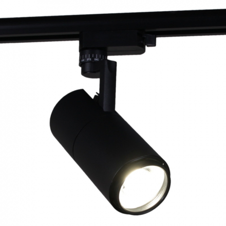 Трековый светодиодный светильник Reluce 06720-9.3-001QY LED20W BK
