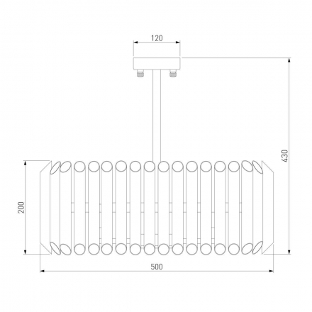 Потолочная люстра Bogates Castellie 362/5