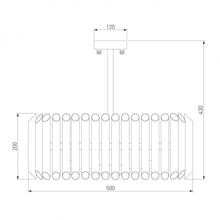 Потолочная люстра Bogates Castellie 362/5