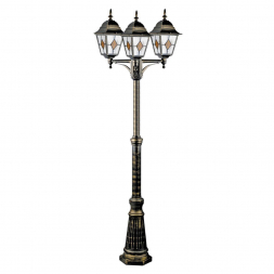 Садово-парковый светильник Arte Lamp Berlin A1017PA-3BN