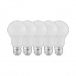 Набор светодиодных ламп (5 шт.) Eglo E27 9W 2700K опал 12678