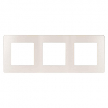 Рамка 3-постовая ЭРА 12 сатин перламутр 12-5103-15 Б0052528