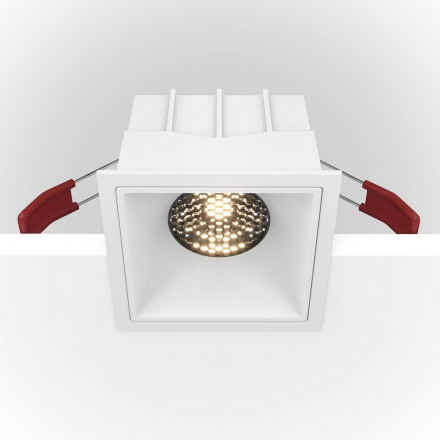 Встраиваемый светильник Maytoni Alfa LED DL043-01-15W3K-SQ-W