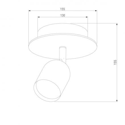 Спот TK Lighting 3294 Top Wood