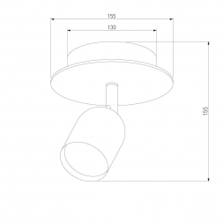 Спот TK Lighting 3294 Top Wood