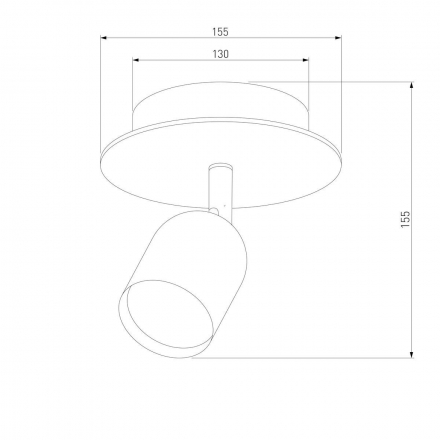 Спот TK Lighting 3294 Top Wood
