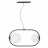 Подвесная люстра Lumina Deco Panari LDP 1210-2-PR BK