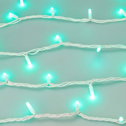 Уличная светодиодная гирлянда Ardecoled нить 24V разноцветная ARD-String-Pro-10000-White-95Led-Milk-Live RGBW-DMX 031757