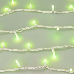 Уличная светодиодная гирлянда Ardecoled нить 24V разноцветная ARD-String-Pro-10000-White-95Led-Milk-Live RGBW-DMX 031757