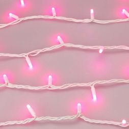 Уличная светодиодная гирлянда Ardecoled нить 24V разноцветная ARD-String-Pro-10000-White-95Led-Milk-Live RGBW-DMX 031757