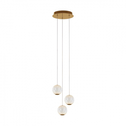 Подвесная светодиодная люстра Maytoni Sapphire MOD293PL-L18BS3K