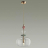 Подвесной светильник Odeon Light Classic Bizet 4855/1A