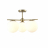 Подвесная люстра Crystal Lux FELIZ SP-PL3 BRONZE/WHITE