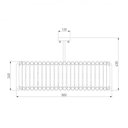 Потолочная люстра Bogates Castellie 362/8