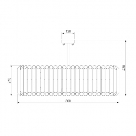 Потолочная люстра Bogates Castellie 362/8