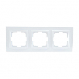 Рамка 3-постовая Mono Electric Despina белый 102-190000-162