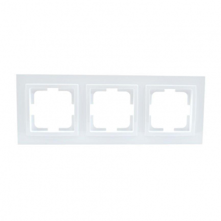 Рамка 3-постовая Mono Electric Despina белый 102-190000-162