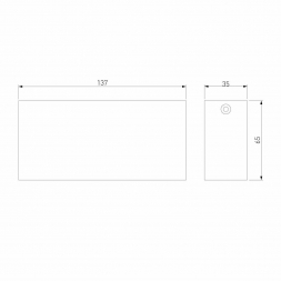 Потолочный светодиодный светильник Elektrostandard Block 25109/LED a066997