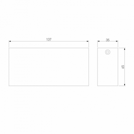 Потолочный светодиодный светильник Elektrostandard Block 25109/LED a066997