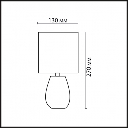 Настольная лампа Lumion County Asela 8159/1T