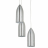 Подвесная люстра Lumina Deco Polia LDP 7556-3