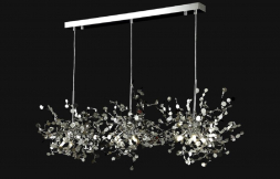 Подвесная люстра Crystal Lux GARDEN SP3х3 L1200 CHROME
