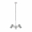 Подвесной светильник Kanlux AGZAR C 3xE14 W 36253