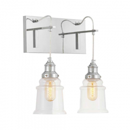 Бра Lumina Deco Fredica Moletti LDW 6844-2 CHR+PR