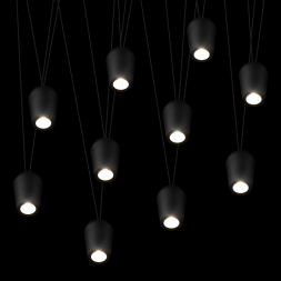 Подвесной светодиодный светильник Loft IT Blackout 10357/10