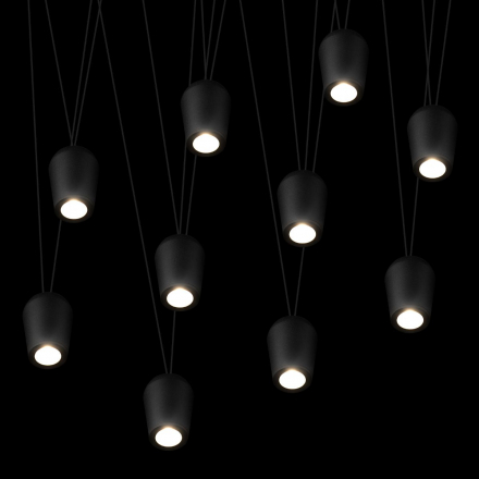 Подвесной светодиодный светильник Loft IT Blackout 10357/10