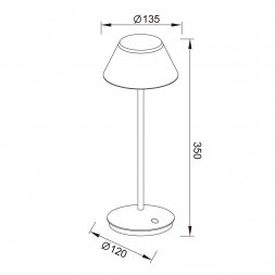 Уличный светодиодный светильник Mantra K5 7989